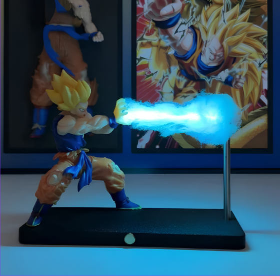 Lámpara de Goku con Kamehameha